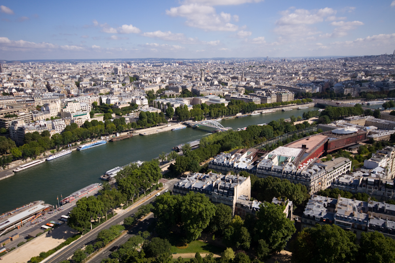 View from the Eiffel Tower
