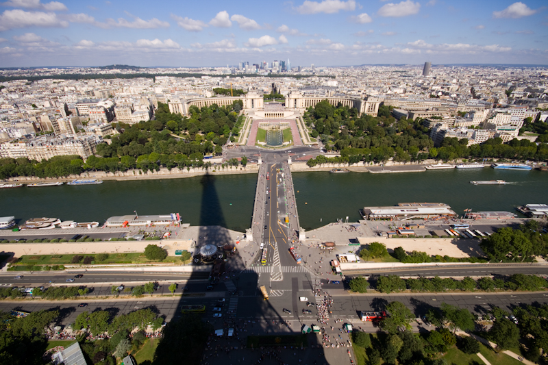 View from the Eiffel Tower