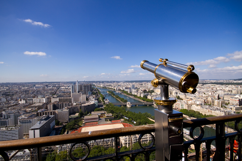 View from the Eiffel Tower