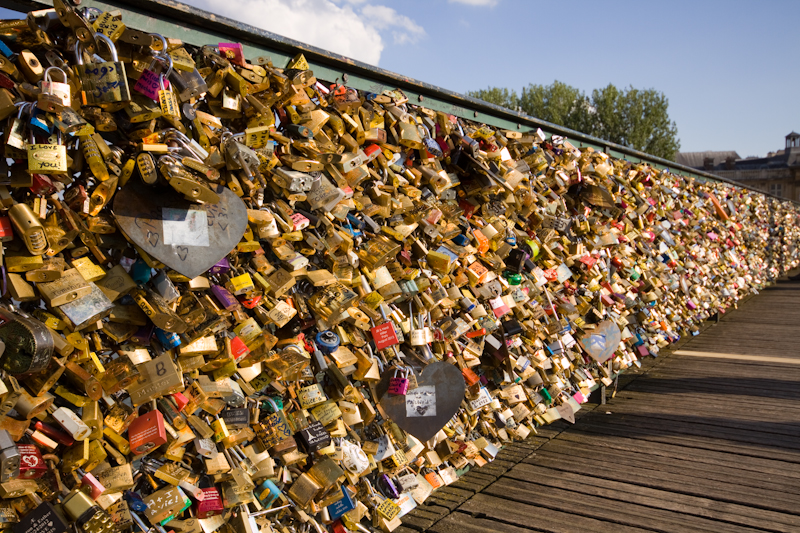 Love Locks - Pont des Arts