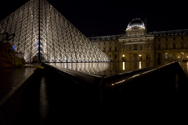 Nightime Louvre
