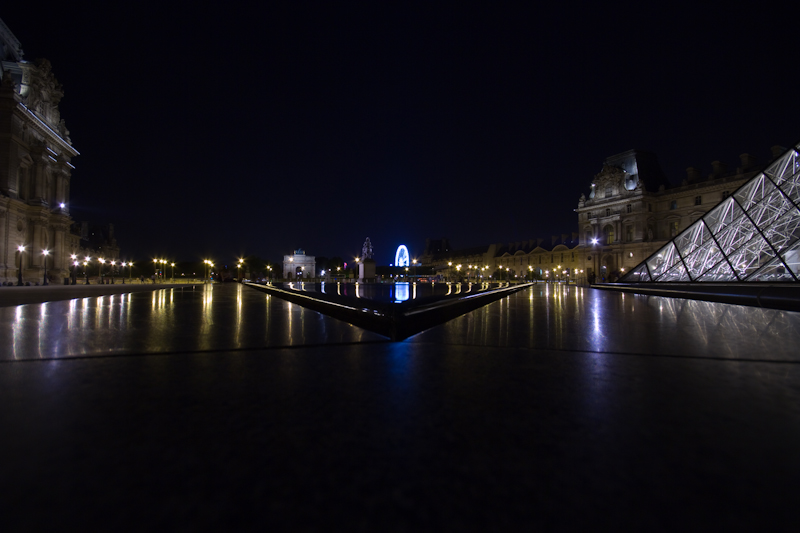 Nightime Louvre