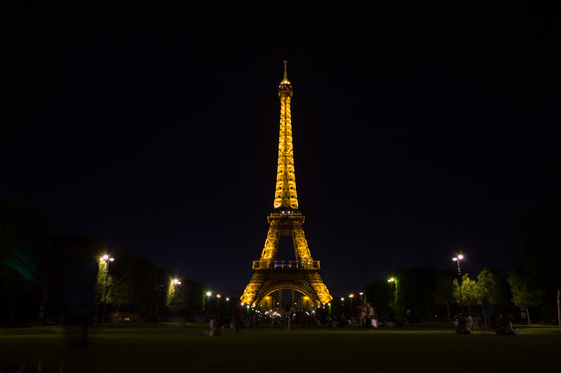 Eiffel Tower at Night