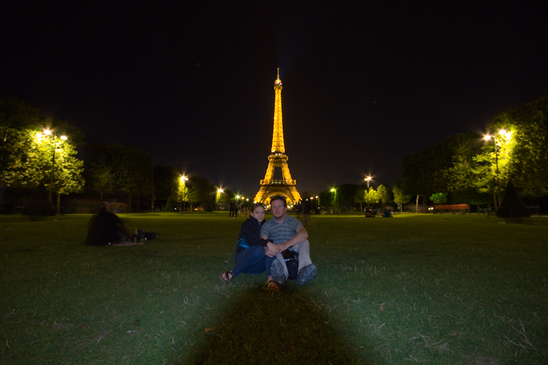 Eiffel Tower at Night